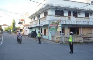 Sat Lantas Polres MTB Terus Memberikan Rasa Aman Dalam Berlalulintas Ditengah Pandemi Covid 19