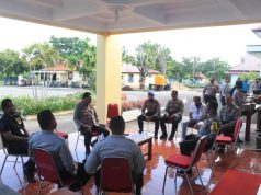 Personil Polres MTB Terima Extra Fooding Di Pagi Hari