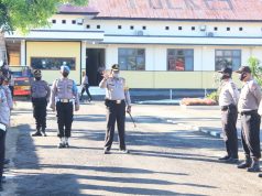 Kapolres MTB Berikan Arahan Bagi Personil Piket Jaga SPKT