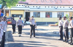 Kapolres MTB Berikan Arahan Bagi Personil Piket Jaga SPKT