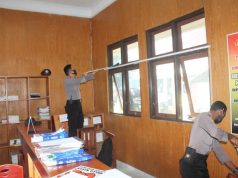 Antisipasi Virus Corona, Sikeu Polres MTB Bersih-bersih