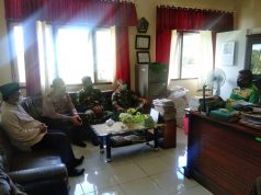 Kasat Binmas Polres MTB Gelar Koordinasi Dengan Instansi Terkait Dalam Rangka Penanganan Covid 19