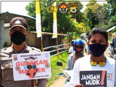 Personil Bag Ops Polres MTB,Gencar Sosialisasi Pencegahan Covid 19