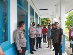 Kapolres MTB Bersama Forkopimda KKT Tinjau Langsung Lokasi Karantina Bagi Pasien Covid-19