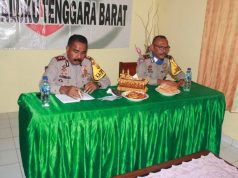 Kapolres MTB,Tatap Muka Dengan Personil Sat Lantas