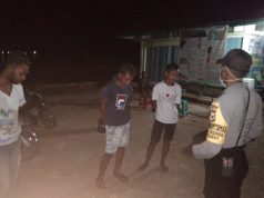 Bhabinkamtibmas Desa Ridool Tingkatkan Patroli Malam