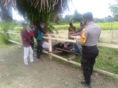 Dalam Giat Patroli, Bhabinkamtibmas Desa Atubul Dol Sambangi Beberapa Pemuda Desa