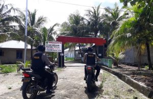 Polsek Fordata Tingkatkan Patroli Ditengah Dampam Pandemi Covid 19
