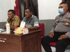 Bhabinkamtibmas Kelurahan Saumlaki Bersinergis Guna Pengecekan Data Warga Yang Kurang Mampu