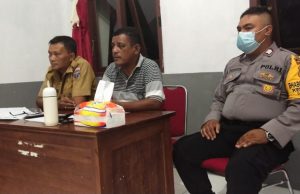 Bhabinkamtibmas Kelurahan Saumlaki Bersinergis Guna Pengecekan Data Warga Yang Kurang Mampu