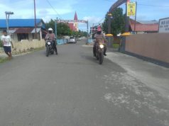 Ciptakan Rasa Aman Di Tengah Pandemi Virus Corona (Covid-19), Polsek Larat Gencar Patroli