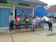 Polsek Larat Ajak Warganya Cegah Covid 19