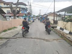 Di Tengah Pandemi Virus Corona (Covid-19), Polsek Larat Gencar Patroli
