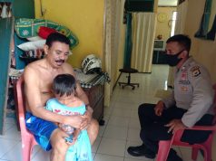 Melawan Virus Corona,Personil Sat Binmas Polres MTB Gencar Sosialisasi Tunda Mudik