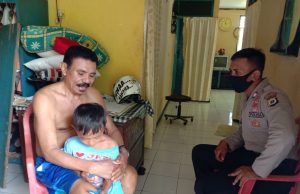 Melawan Virus Corona,Personil Sat Binmas Polres MTB Gencar Sosialisasi Tunda Mudik