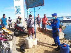 Sat Polair Polres MTB,Rutin Sampaikan Himbauan Pencegahan Covid 19