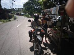 Lewat Giat Patroli,Bhabinkamtibmas Desa Sangliat Krawain Sambang Warganya