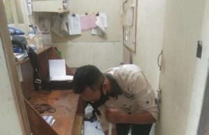Cegah Virus Corona , Sat Intelkam Polres MTB Pembersihan Ruangan