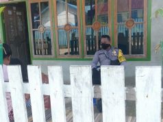 Terus Himbau Warganya Cegah Covid 19,Bhabinkamtibmas Door To Door