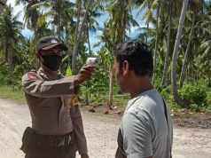 BHABINKAMTIBMAS FURSUY AJAK WARGA DISIPLIN PATUHI PROTOKOL KESEHATAN PENCEGAHAN VIRUS COVID – 19
