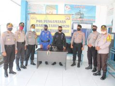 Kapolres MTB Cek Pos Pam & Pos Yan Ops Ketupat Siwalima 2020
