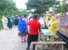 Polres MTB Berdayakan Ibu – Ibu Bhayangkari Berstatus Dokter Dalam Pemeriksaan Kesehatan Saat Sholat Idul Fitri 1441 H
