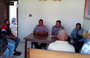 Polsek Selaru bantu memediasi Permasalahan sesuai kearifan lokal adat istiadat setempat