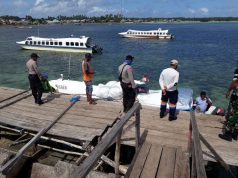 POS POL KPPP POLSEK SELARU IMBAU KESELAMATAN PELAYARAN ORANG DAN BARANG DI PELABUHAN ADAUT