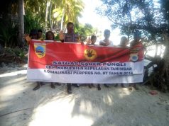 Sosialisasi Perpres 87 tahun 2016 tentang Saber Pungli Bhabinkamtibmas Werain