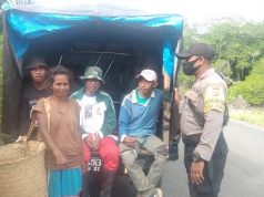 Ditengah Pandemi Covid 19,Bhabinkamtibmas Adaut Ajak Warganya Jaga Kamtibmas Serta Cegah Covid 19
