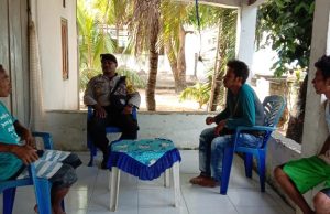 Pencegahan Covid 19 Merupakan Salah Satu Upaya Bhabinkamtibmas Adodo Molu Buat Warganya