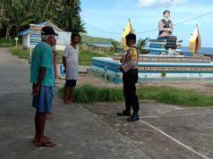 Himbau Cegah Covid 19,Bhabinkamtibmas Desa Adodo Molu Sambangi Warganya