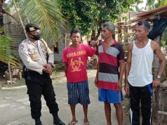 Bhabinkamtibmas Adodo Molu Terus Sampaikan Cegah Covid 19