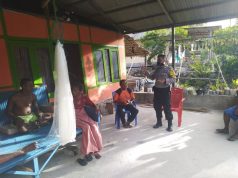 Bhabinkamtibmas Desa Amdasa Rutin Sosialisasi Maklumat Kapolri Kepada Warga
