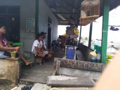 Protokol Kesehatan Penanganan Covid 19 Terus Disosialisasikan Bhabinkamtibmas Desa Amdasa