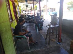 Bhabinkamtibmas Desa Amdasa Gencar Suarakan Cegah Covid 19