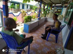 Lewat Giat DDS, Bhabinkamtibmas Sambang Warganya Guna Ajak Cegah Covid 19