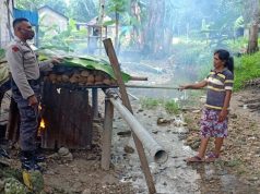 Lewat Binluh,Bhabinkamtibmas Desa Ilngei Sampaikan Maklumat Kapolri Bagi Warganya