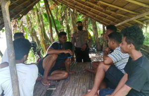 Pencegahan Penyebaran Virus Corona Gencar Disosialisasi Bhabinkamtibmas Desa Ilngei