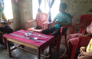 Bhabinkamtibmas Desa Kabiarat Laksanakan Giat Binluh Tentang Cegah Covid 19