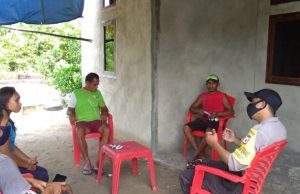 Melalui Giat Binluh, Bhabinkamtibmas Sosialisasi Cegah Covid 19