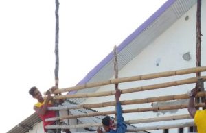 Lewat Giat DDS, Bhabinkamtibmas Desa Kelaan Ajak Warga Cegah Virus Corona