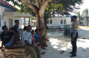 Maklumat Kapolri Tentang Cegah Covid 19 Gencar Disosialisasikan Bhabinkamtibmas Desa Kelaan