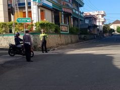 Dampak Pandemi Covid 19, Sat Lantas Polres MTB Terus Berikan Rasa Aman Di Jalan Raya