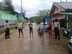 Polsek Larat Terus Ajak Warganya Cegah Covid 19