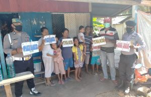 Ajakan Pencegahan Covid 19 Terus Disuarakan Polsek Larat