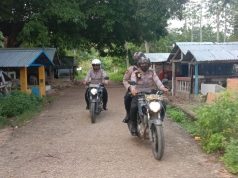 Polsek Larat Terus Rutin Patroli Ditengah Pandemi Covid 19