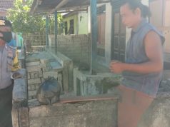 Mengajak Warga Cegah Covid-19, Bhabinkamtibmas Desa Ilngei Gencar Sosialisasi Maklumat Kapolri
