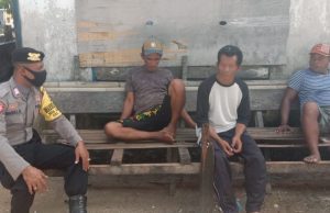 Cegah Virus Corona Terus Disosialisasikan Bhabinkamtibmas Lelingluan