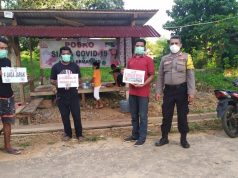 Bhabinkamtibmas Desa Lermatang Briptu Tobias Daniel Gencar Sosialisasi Maklumat Kapolri